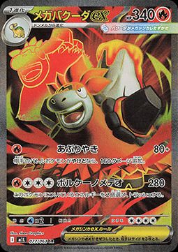 Mega Camerupt Ex Secret Rare - Japanese